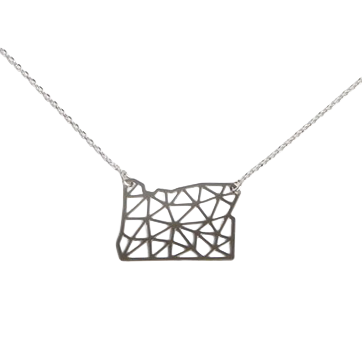 Geometric Oregon Necklace