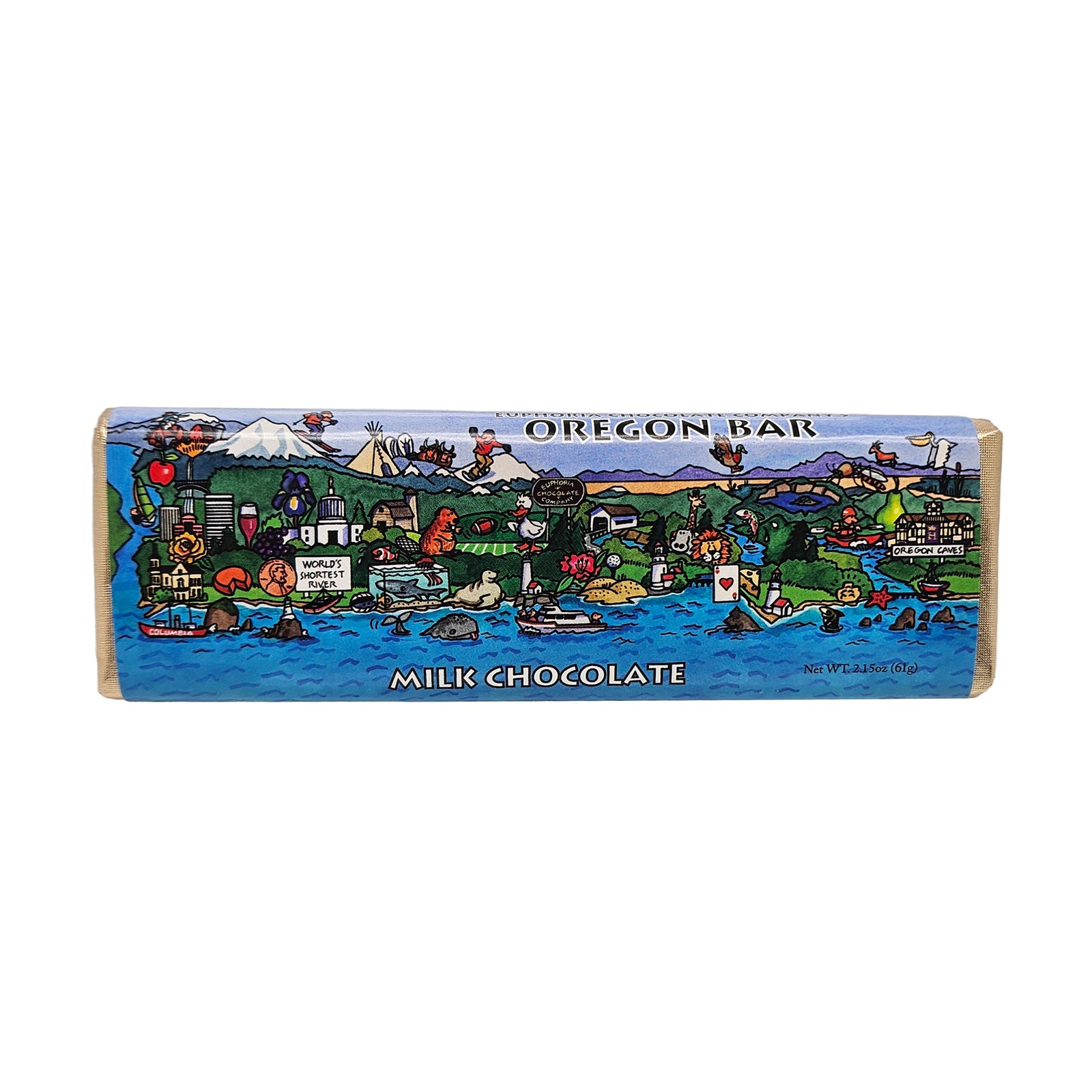 Oregon Milk Chocolate Bar - Edibles - Hello From Portland