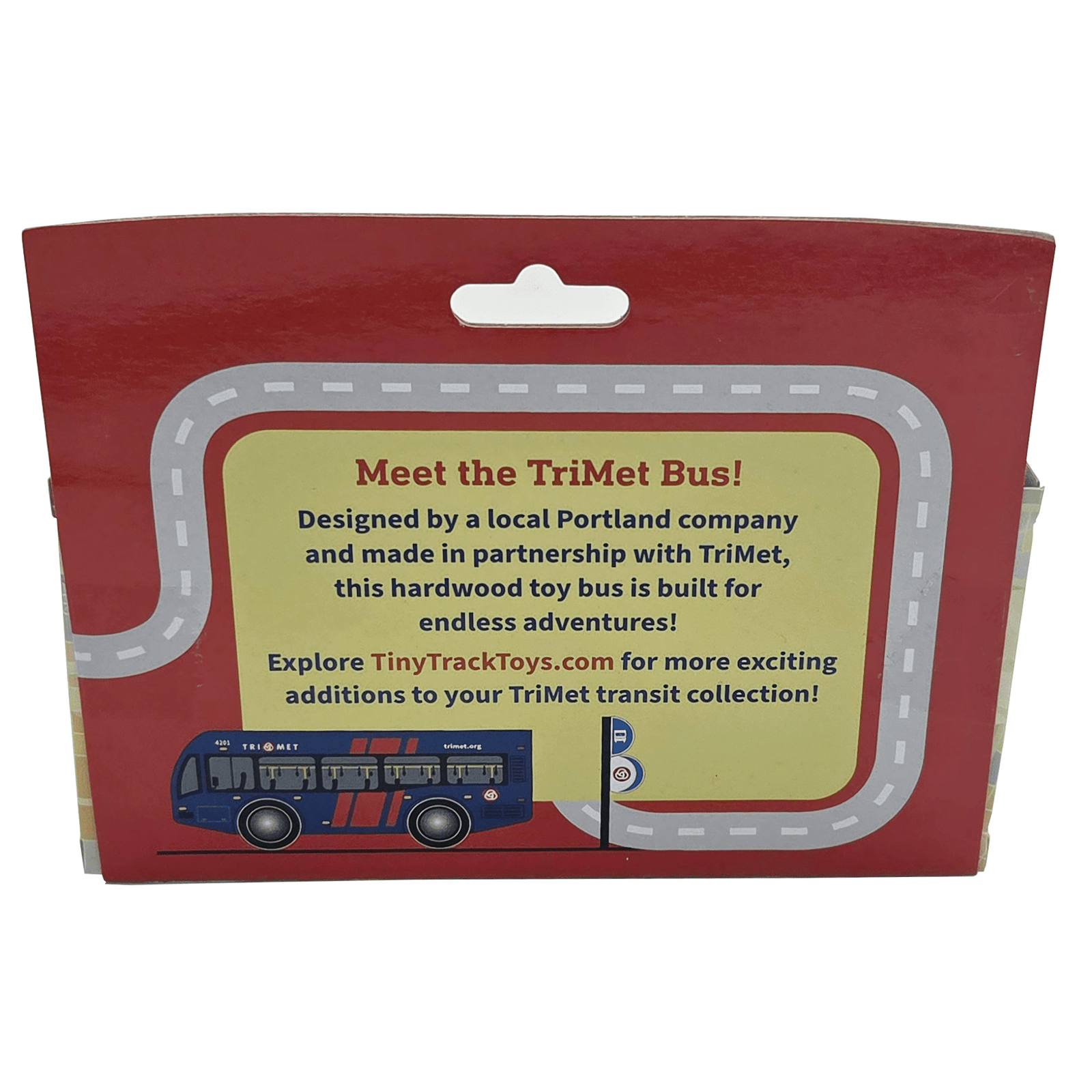 Portland TriMet Bus Wooden Vehicle - Gifts - Hello From Portland