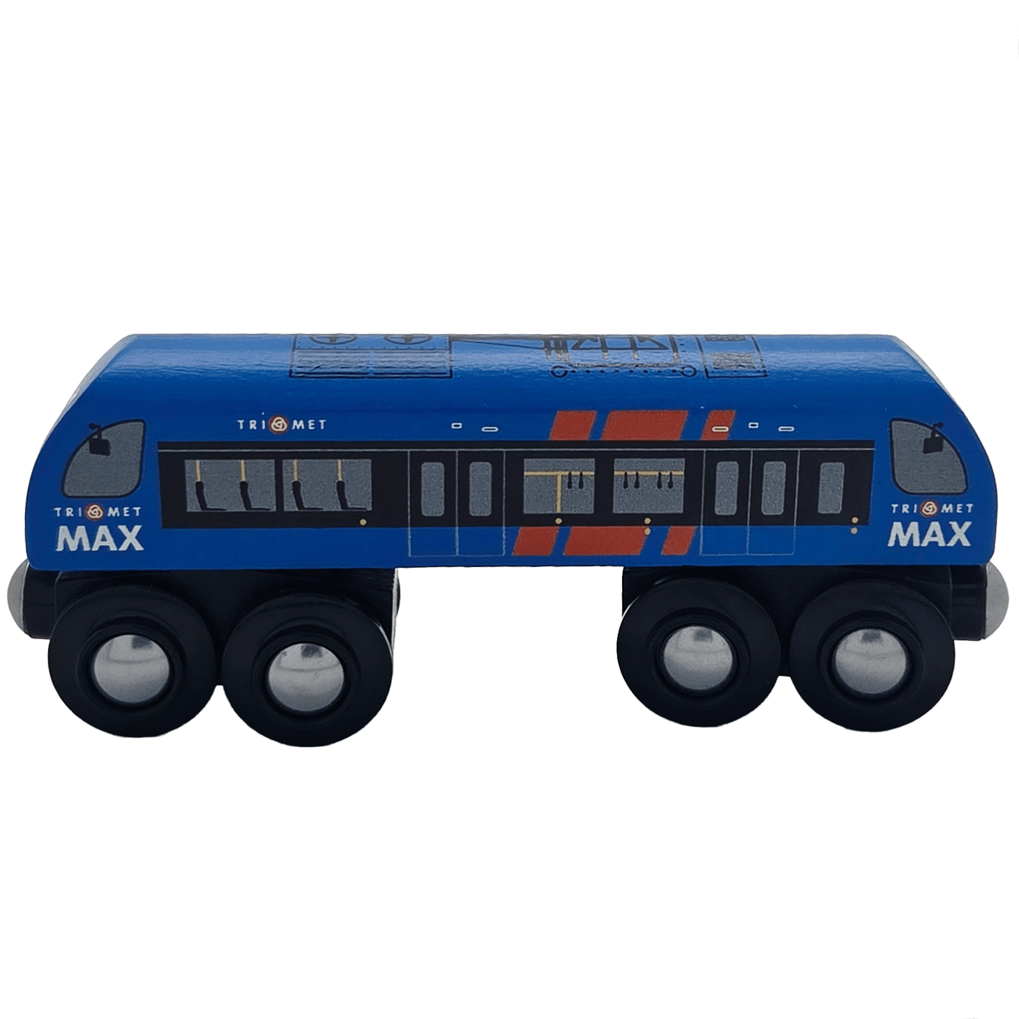 Portland TriMet MAX Light Rail Wooden Train - Gifts - Hello From Portland