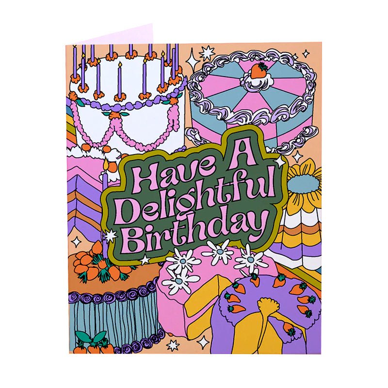 Delightful Birthday Card - Greeting Cards - Hello From Portland