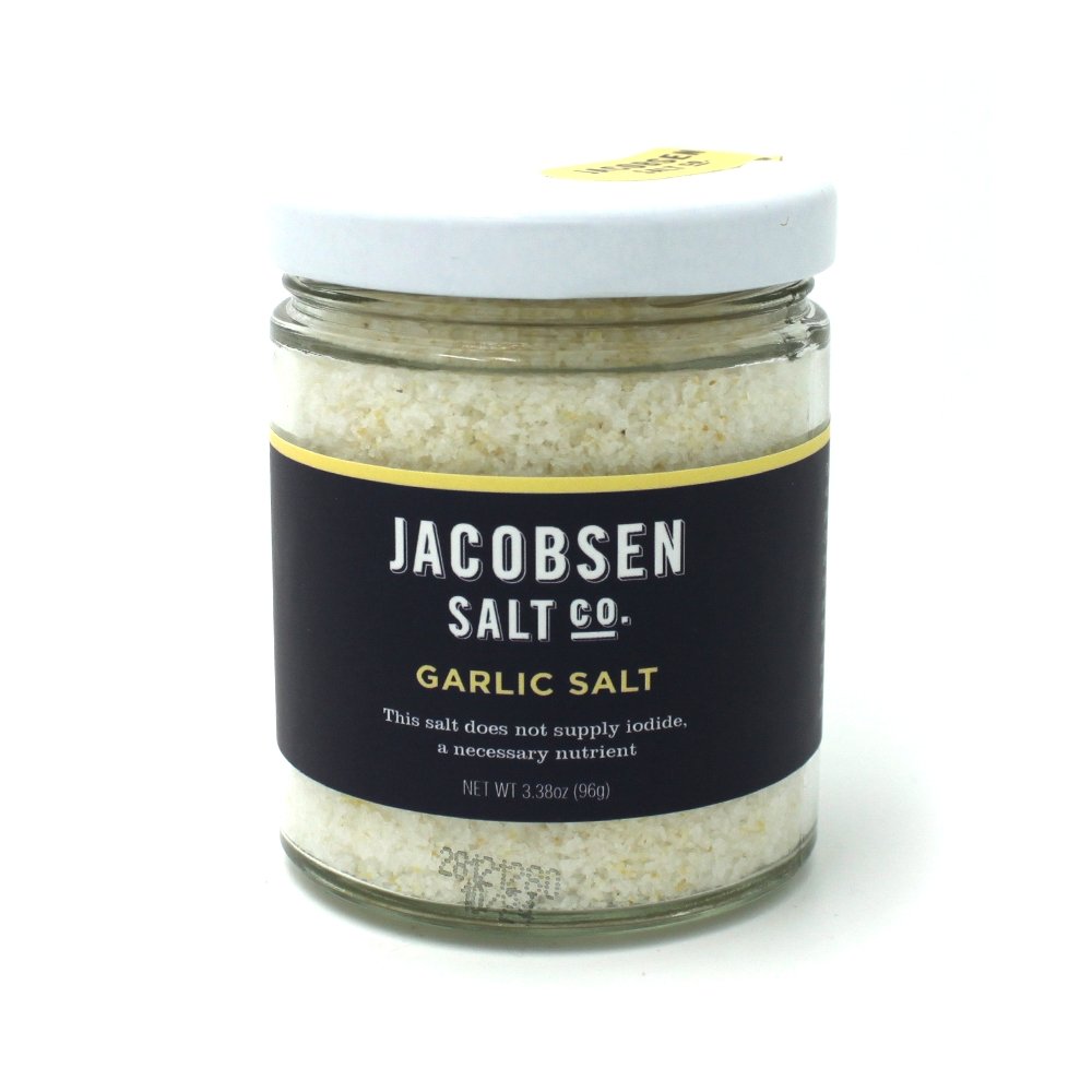 Jacobsen Garlic Infused Sea Salt - Edibles - Hello From Portland