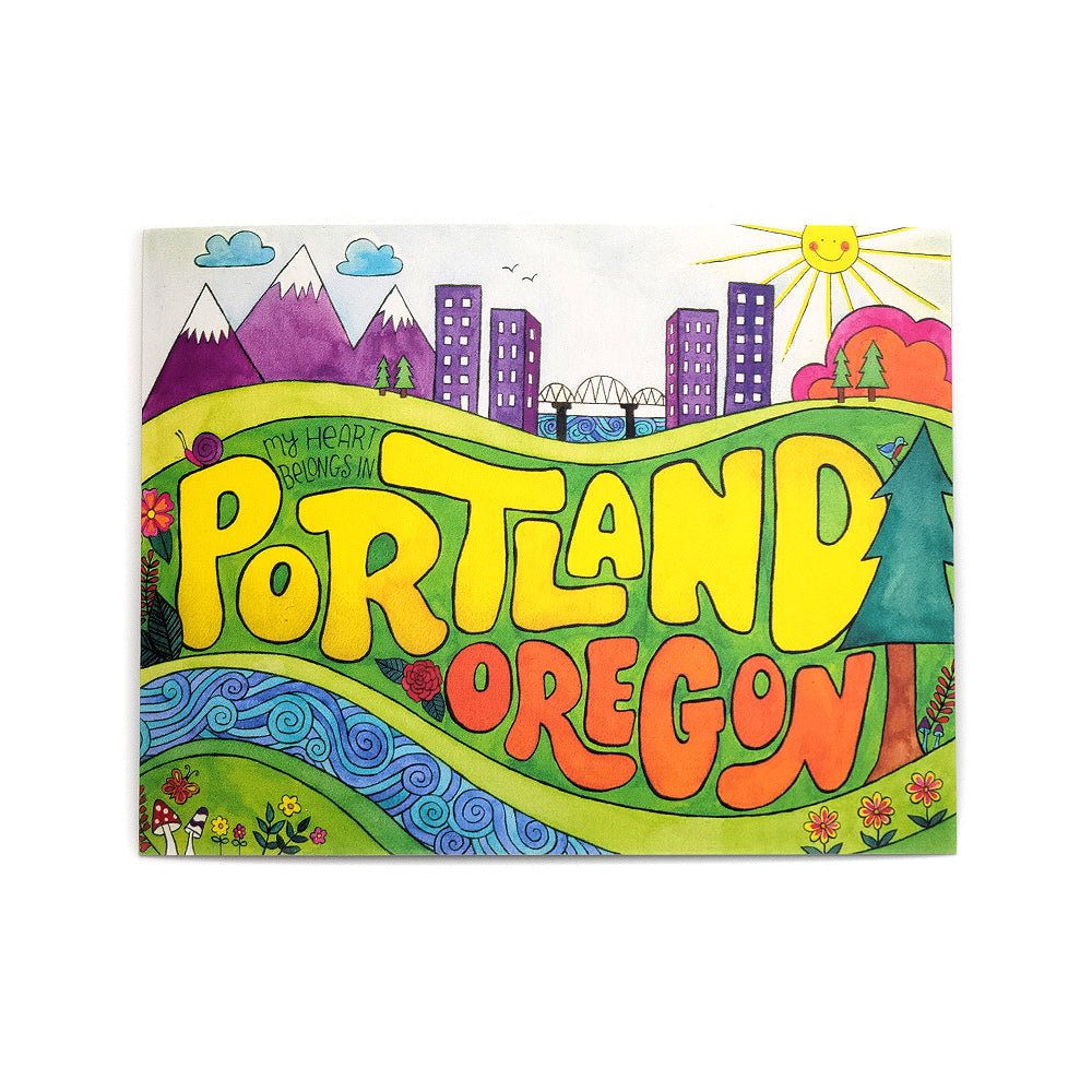 My Heat Belongs in Portland Postcard - Postcards - Hello From Portland