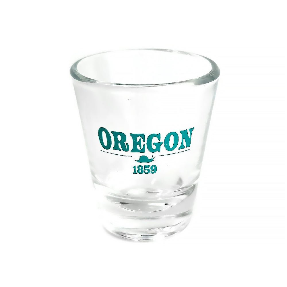 Oregon 1859 Shot Glass - Drinkware - Hello From Portland
