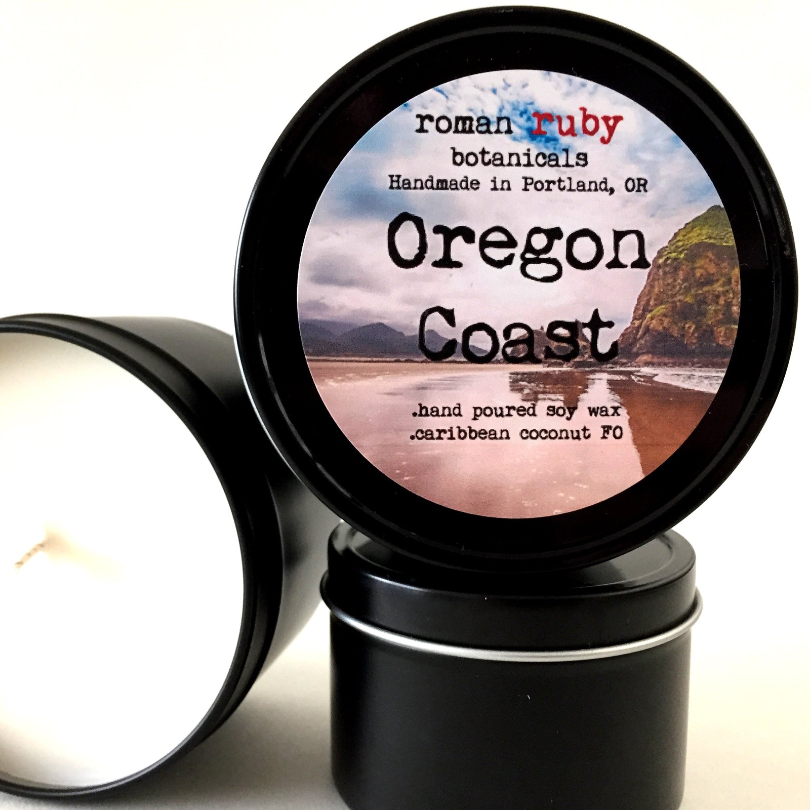 Oregon Coast Roman Ruby Candle - Candles - Hello From Portland