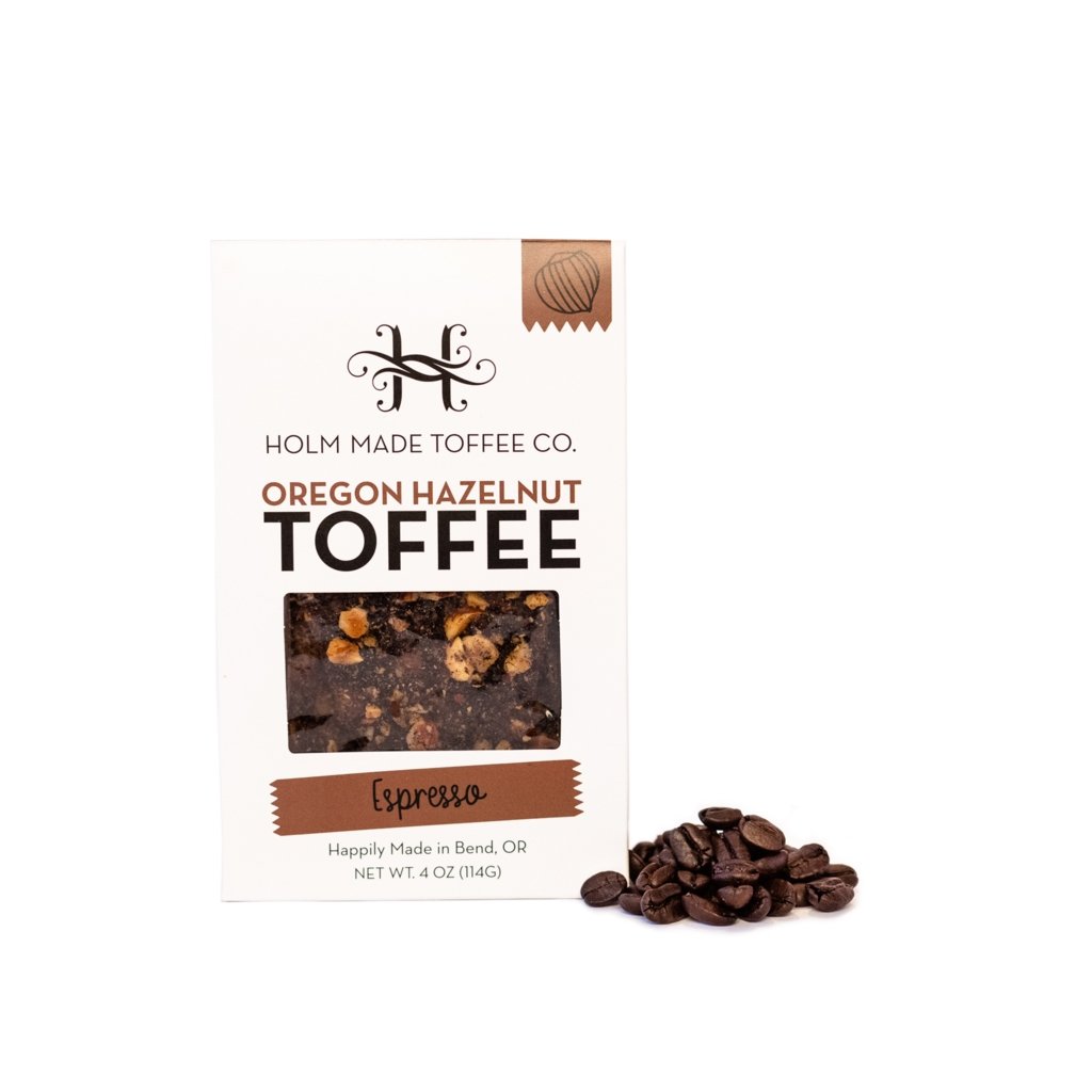 Oregon Hazelnut Toffee, Espresso - Edibles - Hello From Portland