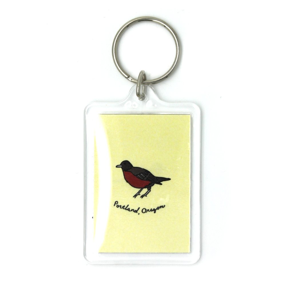 Portland Bird Keychain - Keychain - Hello From Portland
