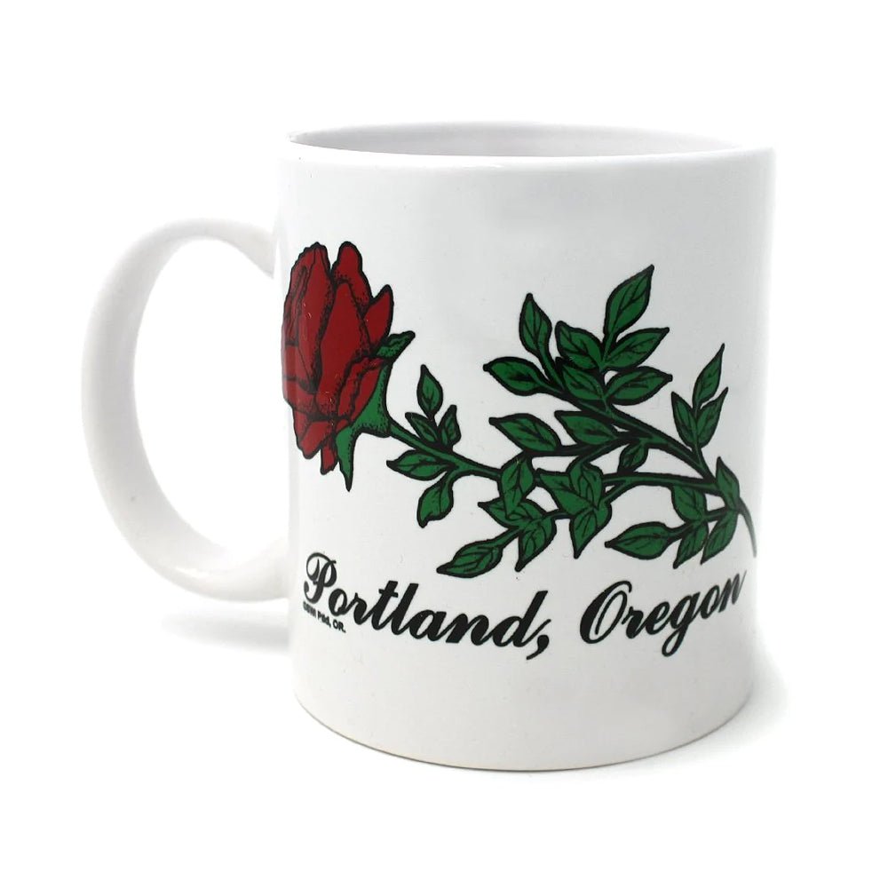 Rose Mug - Drinkware - Hello From Portland
