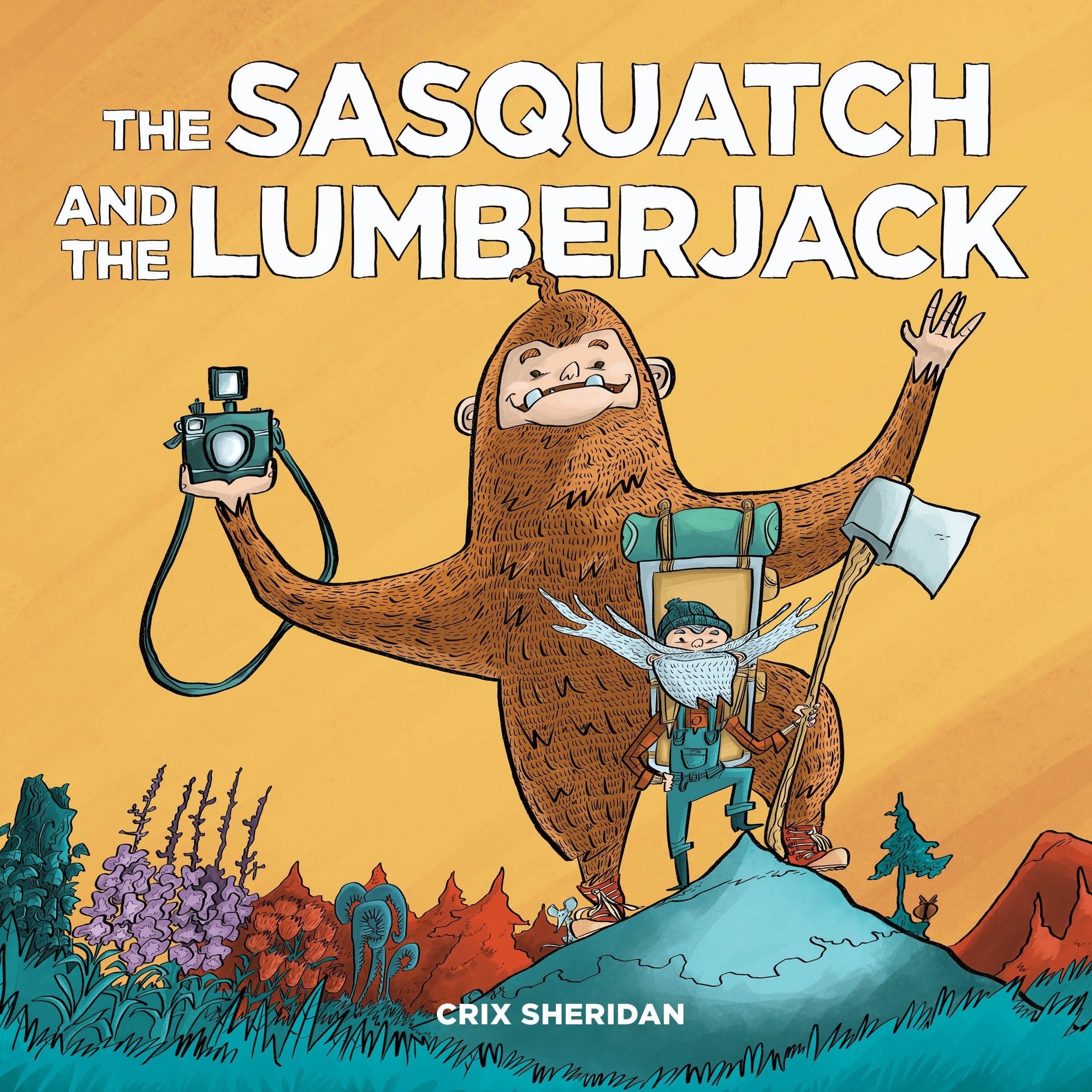 Sasquatch & The Lumberjack Book - Book: Kids - Hello From Portland
