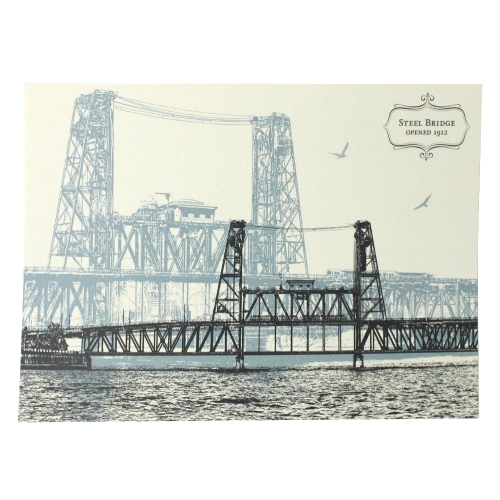 Steel Bridge Postcard - Postcard - Hello From Portland