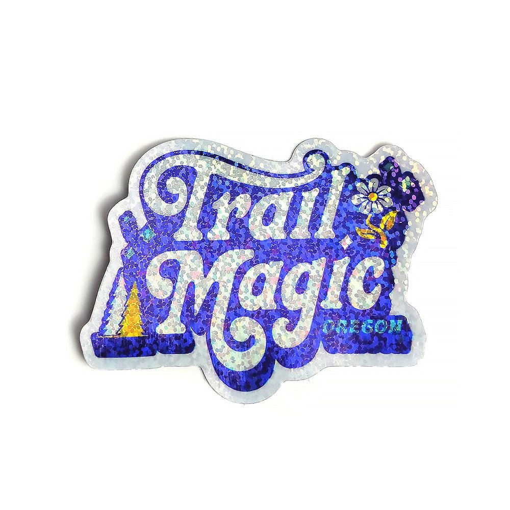 Trail Magic Holographic Sticker - Stickers - Hello From Portland