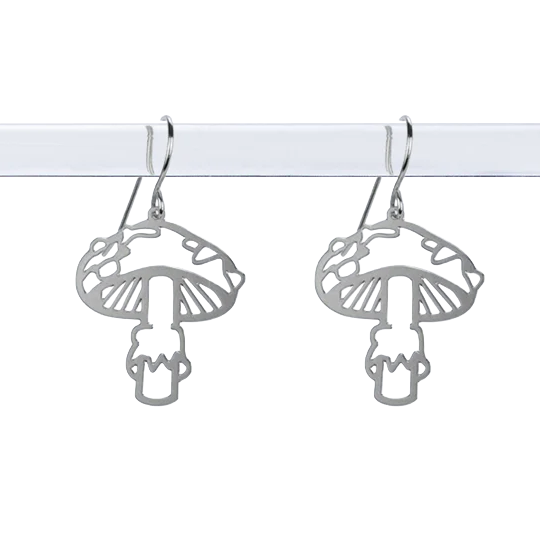 Mushroom Earrings