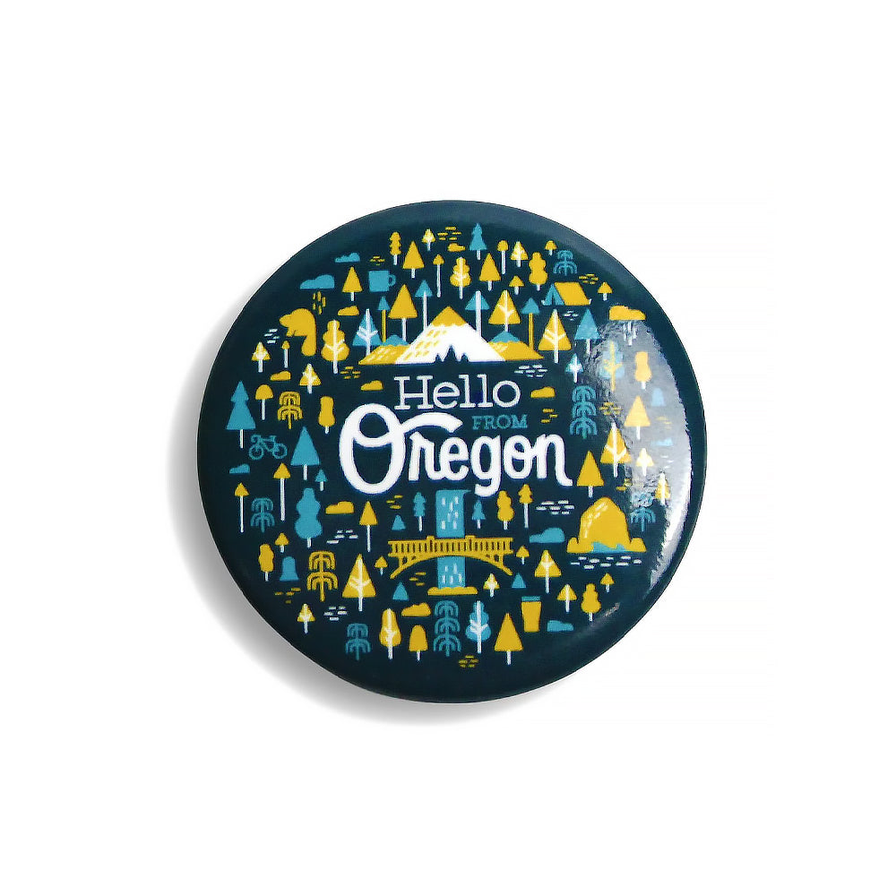 Oregon Burst Button