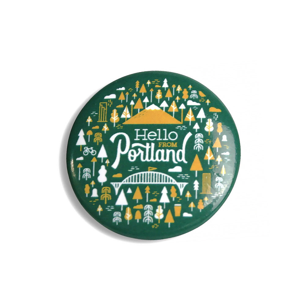 Portland Burst Button