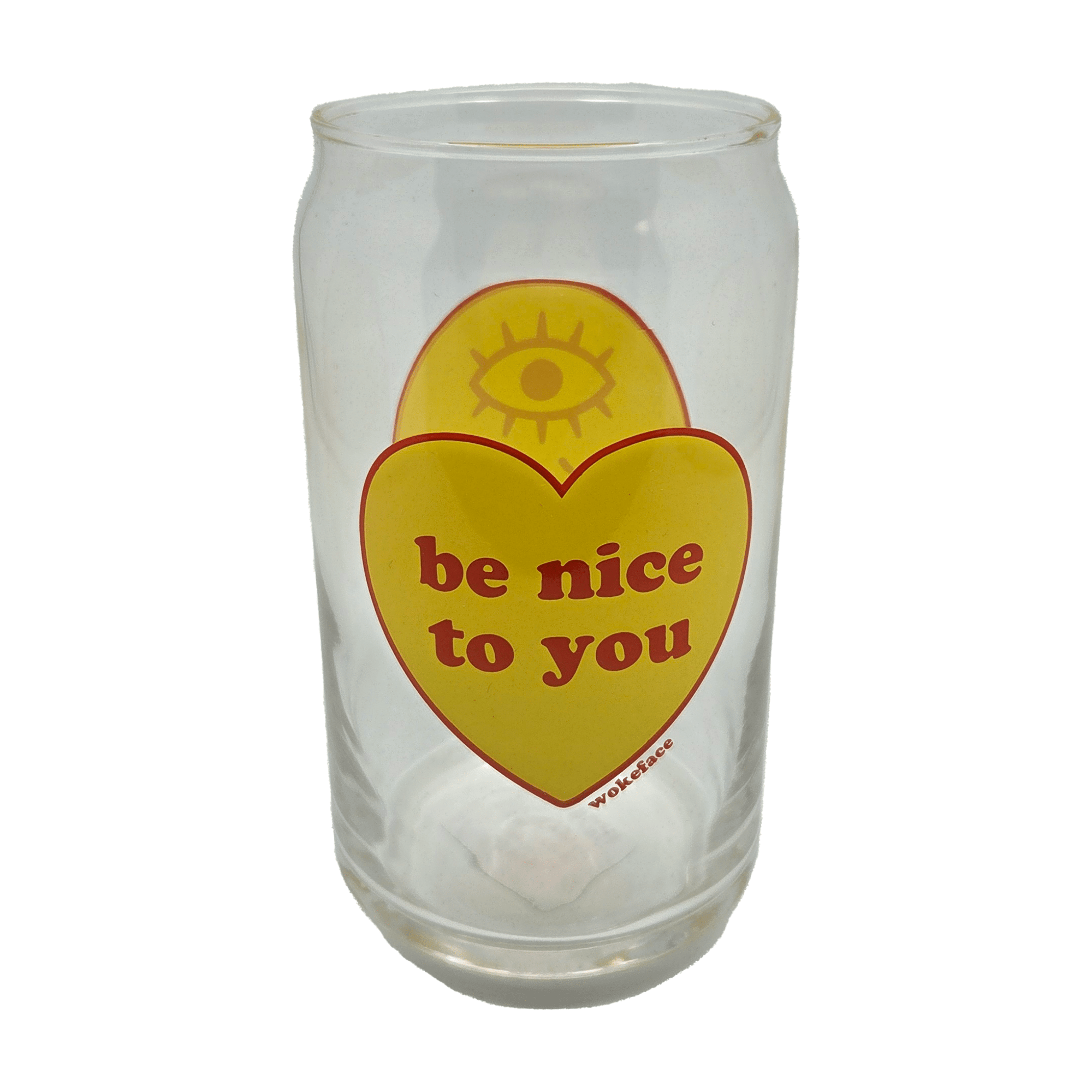 Be Nice To You Glass - Drinkware - Hello From Portland