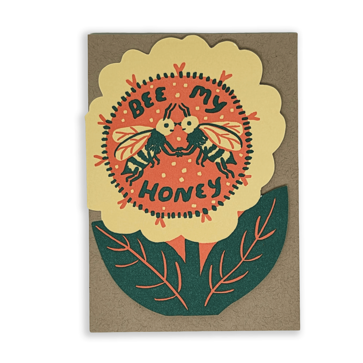 Bee My Honey Card - Greeting Cards - Hello From Portland