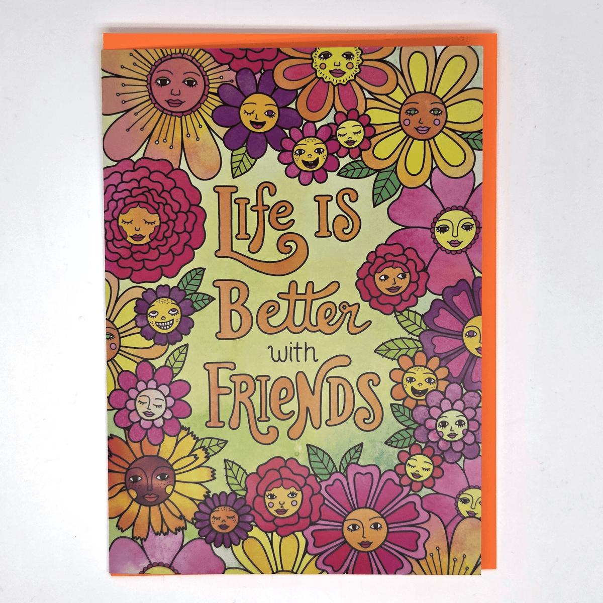 Better with Friends Card - Greeting Cards - Hello From Portland
