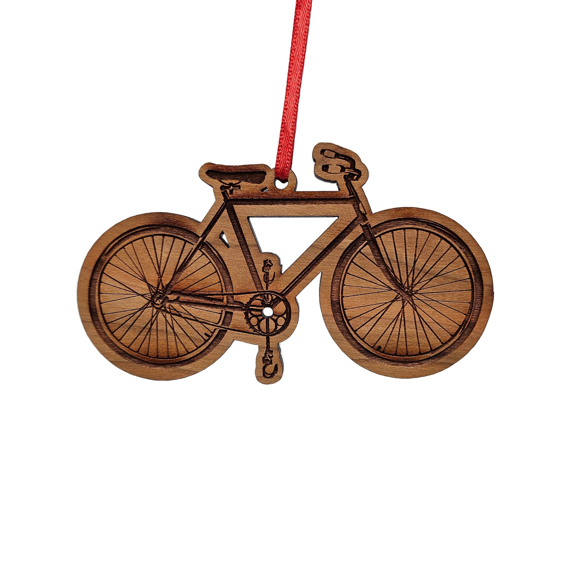 Bike Wood Ornament - Ornaments - Hello From Portland