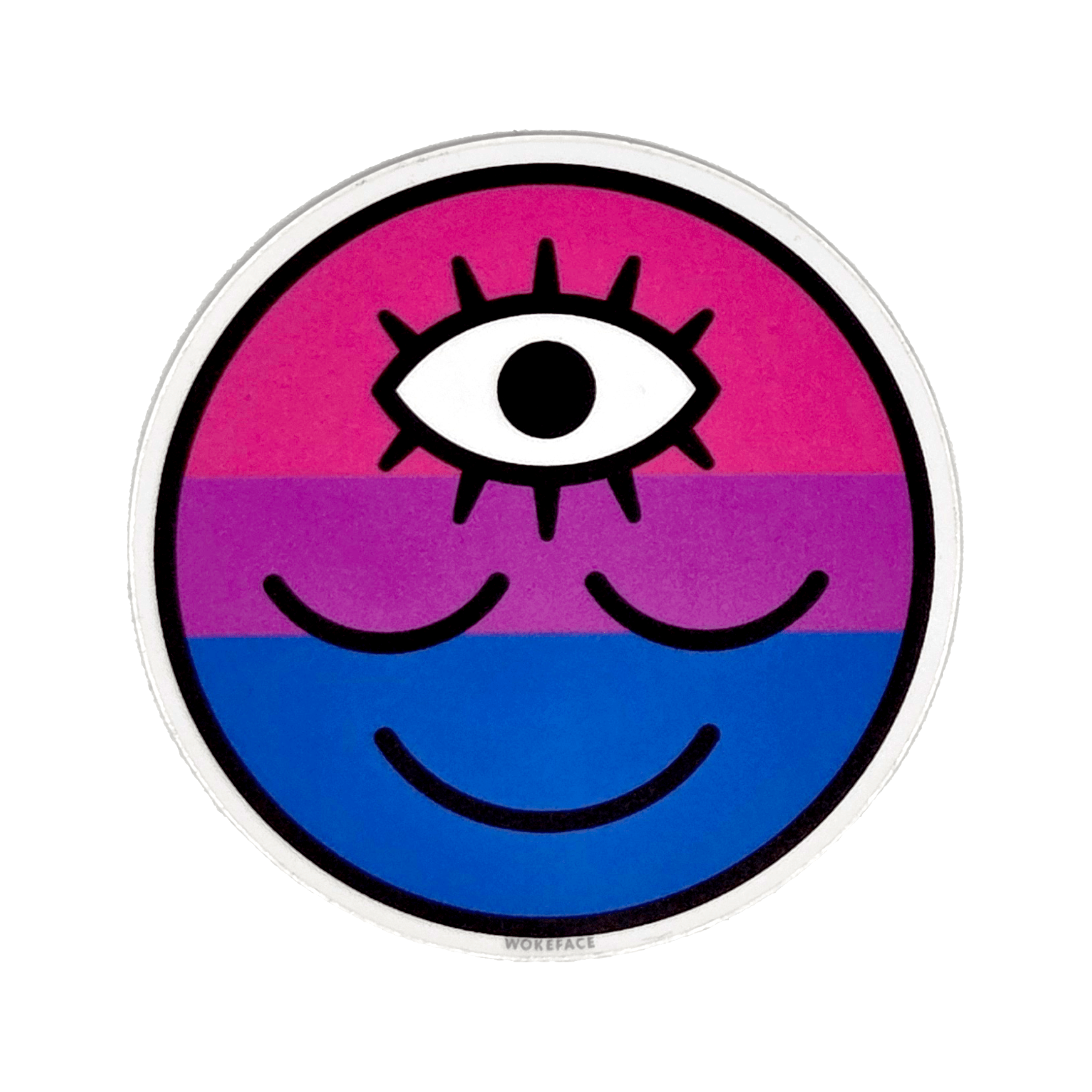 Bisexual Pride Flag Sticker - Stickers - Hello From Portland