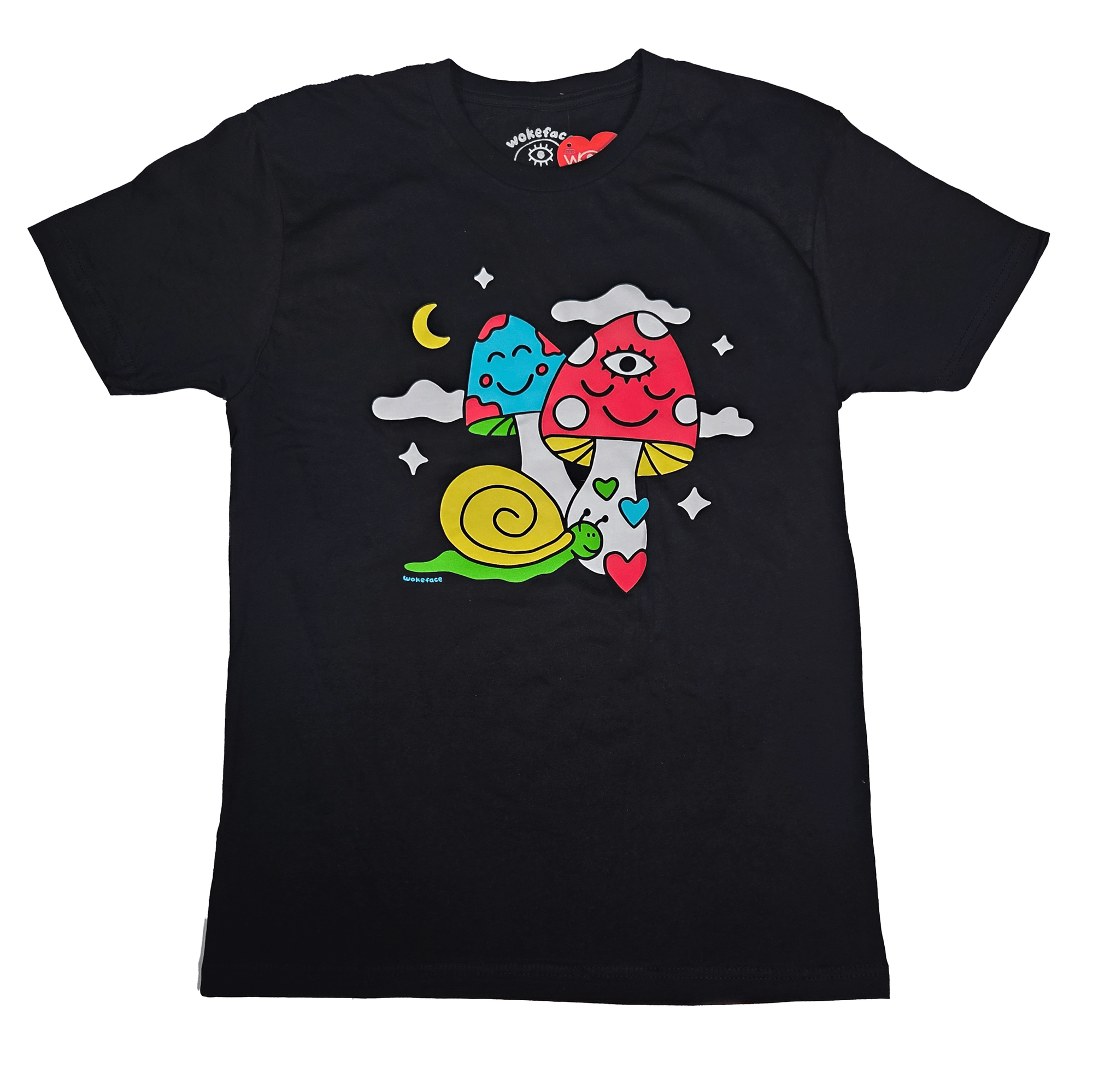 Cosmic Mushrooms Tee - Unisex Tees - Hello From Portland