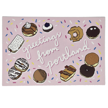 Donut Postcard - Postcards - Hello From Portland
