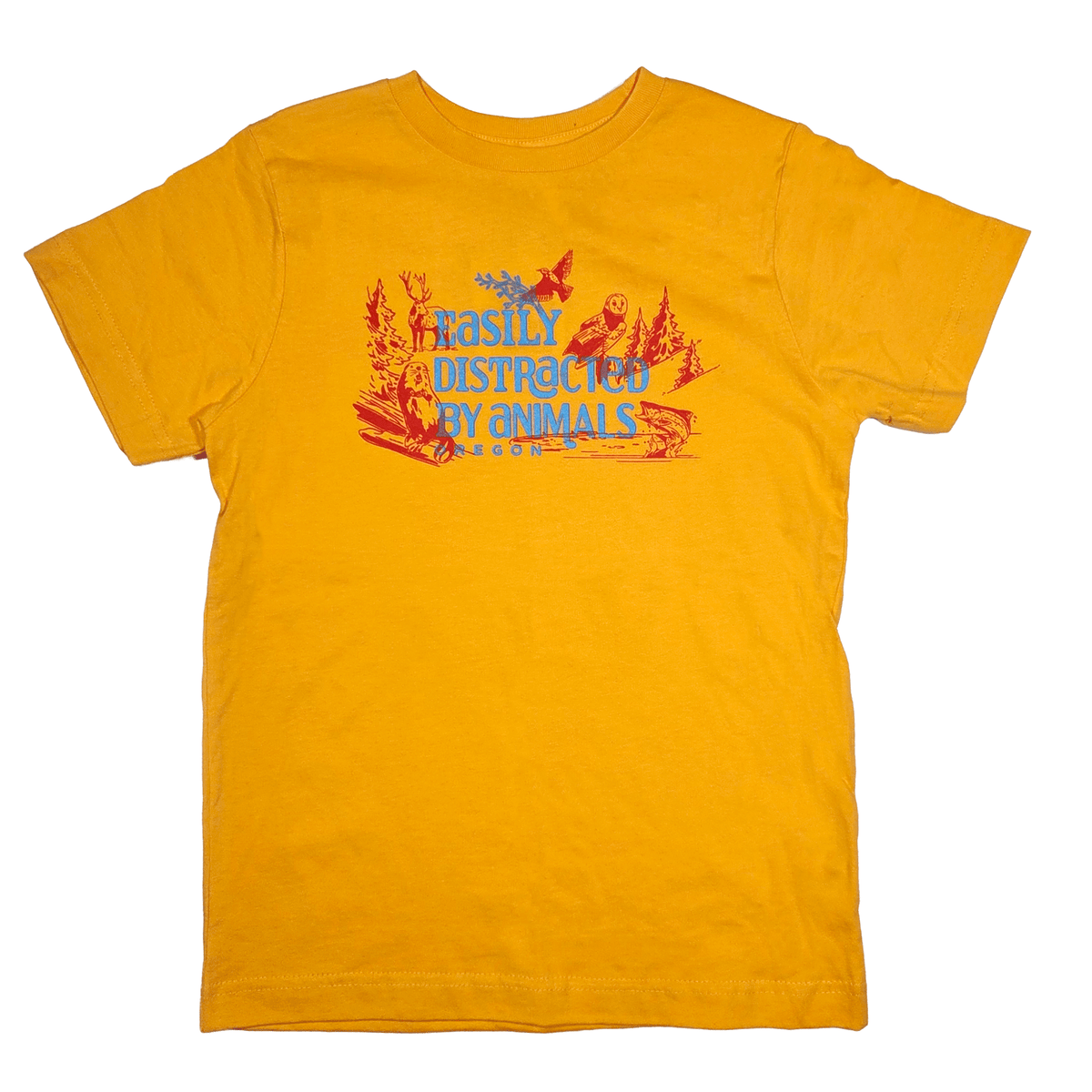 Easily Distracted Kids Tee - Kids Tees - Hello From Portland