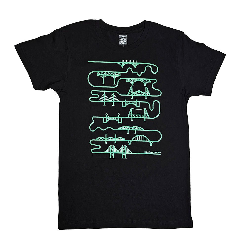 Endless Bridges Tee - Unisex Tees - Hello From Portland