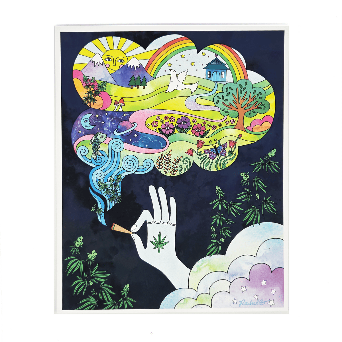 Happy High Print - Prints - Hello From Portland