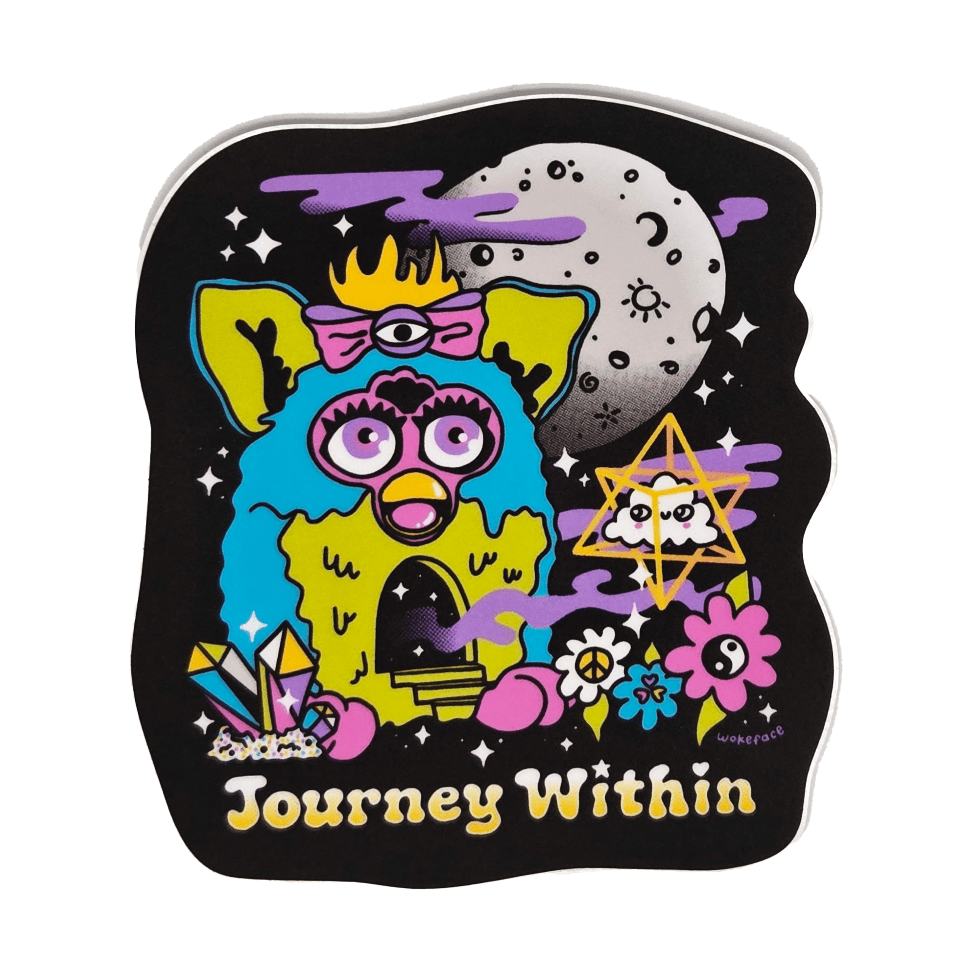 Journey Within Furby Sticker - Stickers - Hello From Portland