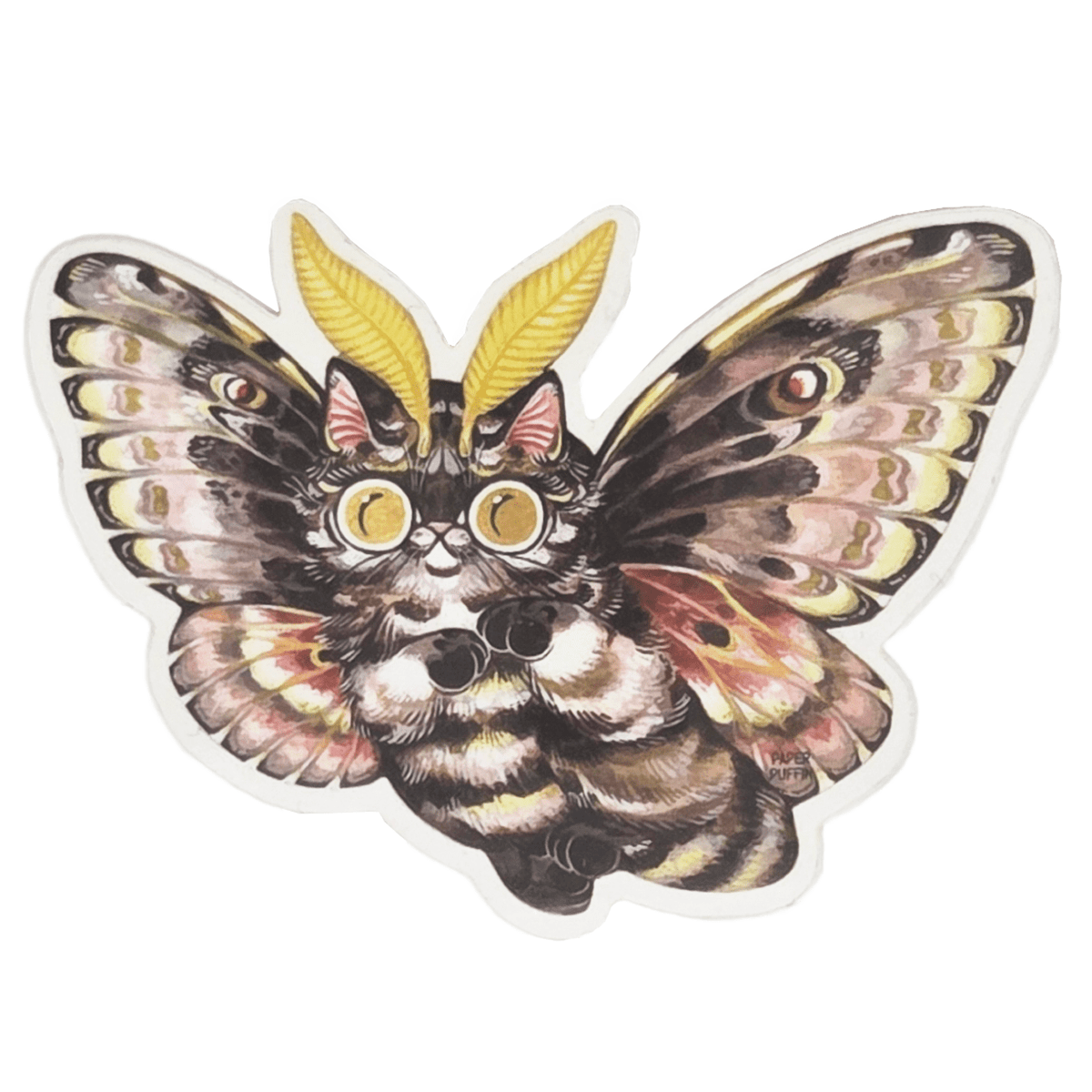 Moth Pine Sticker - Stickers - Hello From Portland