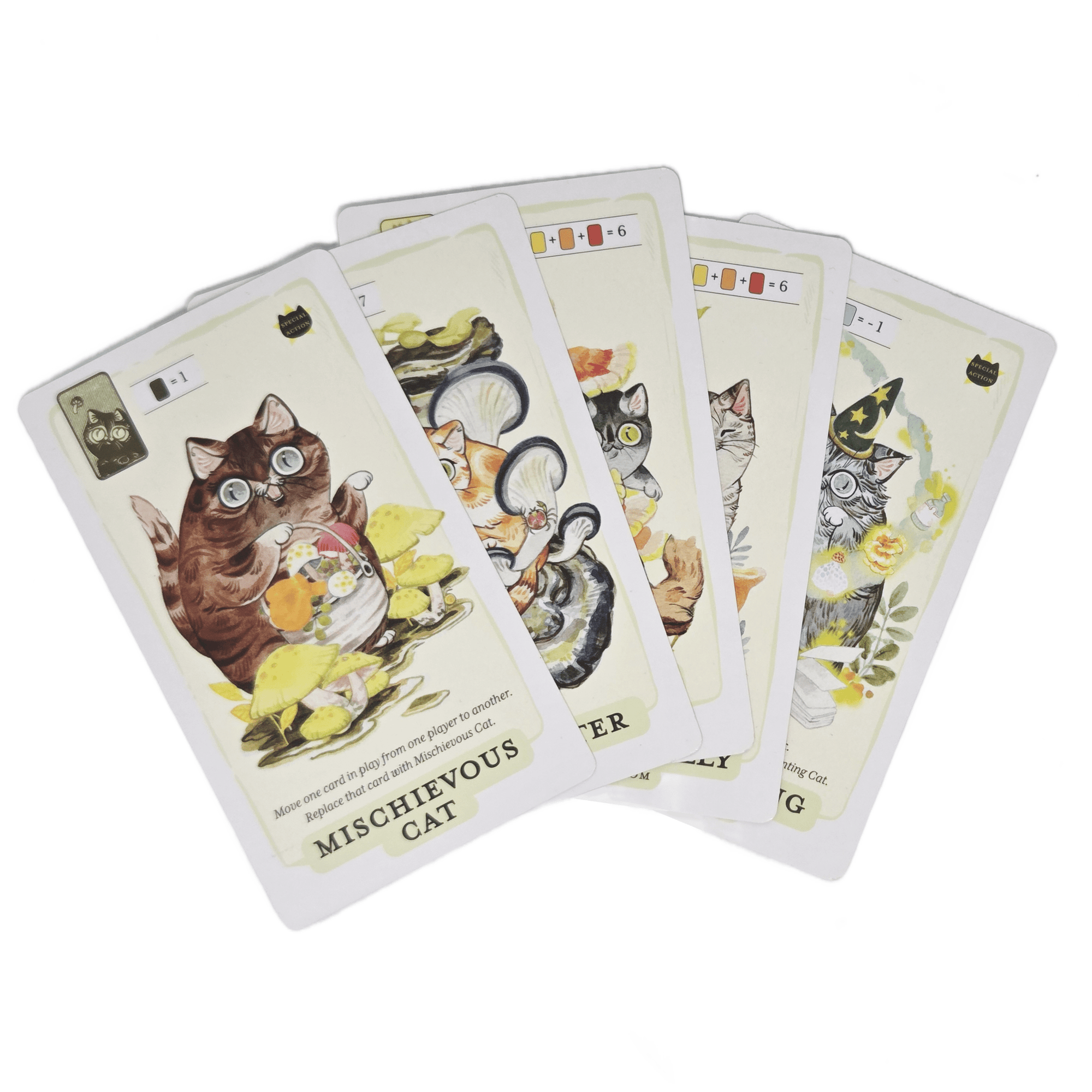 Mushroom Cats! Card Game - Gifts - Hello From Portland