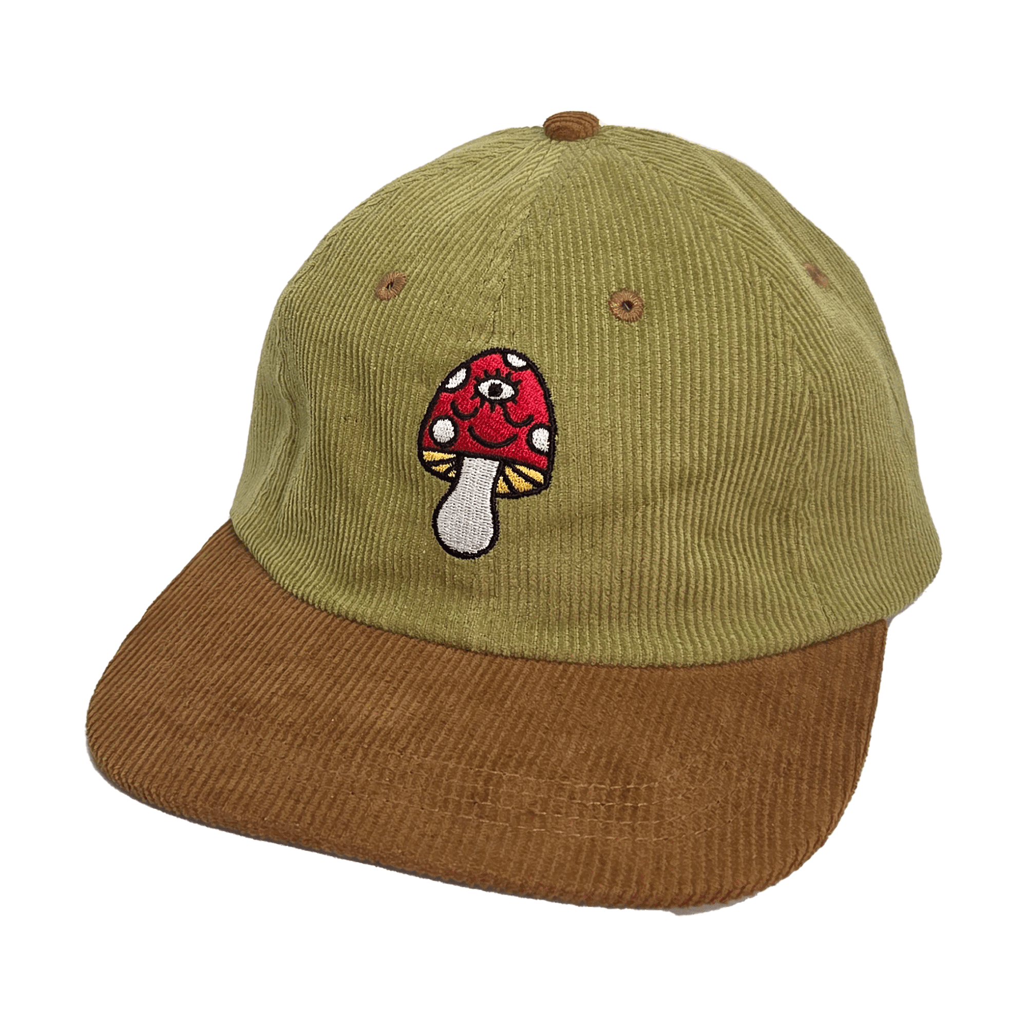 Mushroom Corduroy Hat - Hats - Hello From Portland