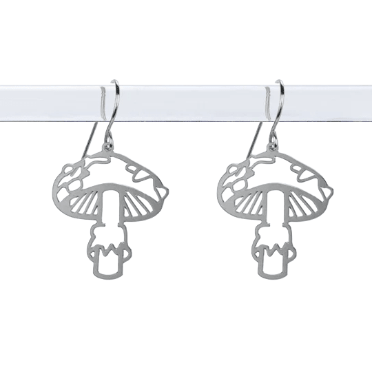 Mushroom Earrings - Jewelry - Hello From Portland