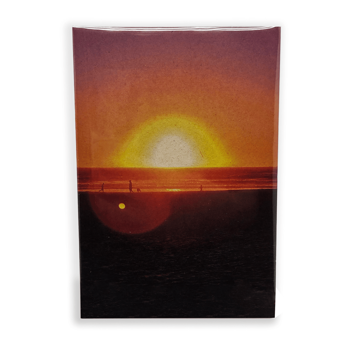 Orange Oregon Sunset Journal - Stationary - Hello From Portland