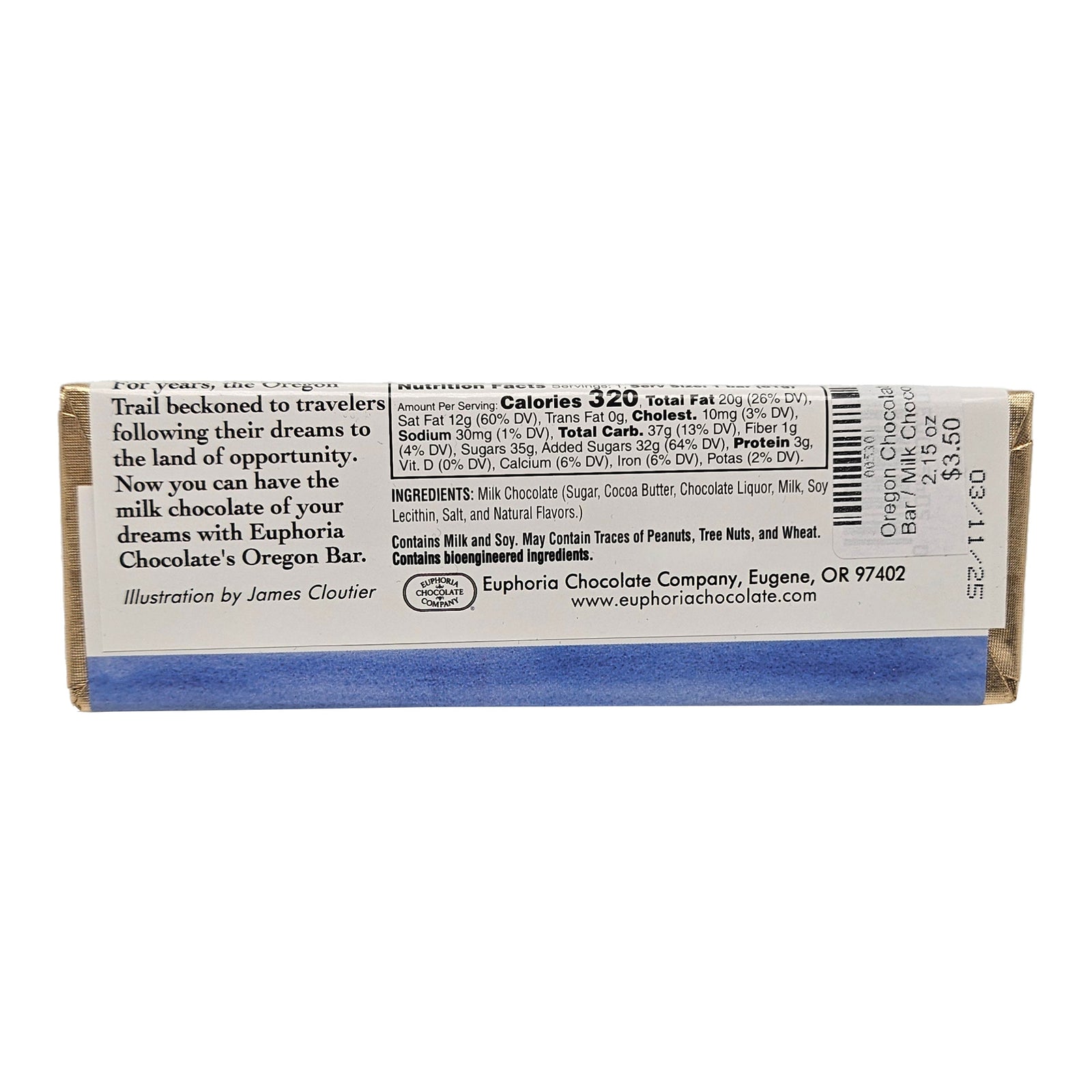 Oregon Coast Caramel Milk Chocolate Bar - Edibles - Hello From Portland