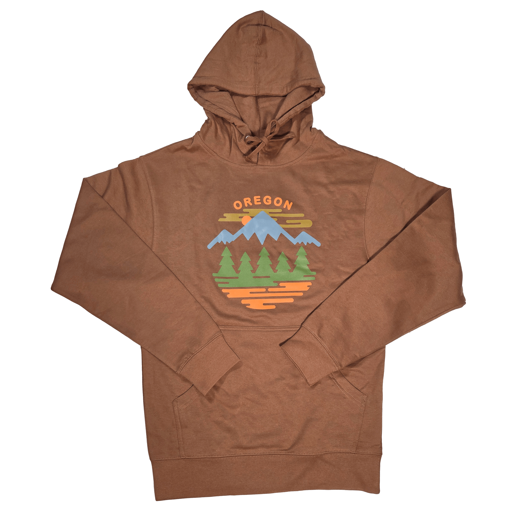 Oregon Fifty Ranges 4 Seasons Pullover Hoodie - Unisex Hoodies - Hello From Portland