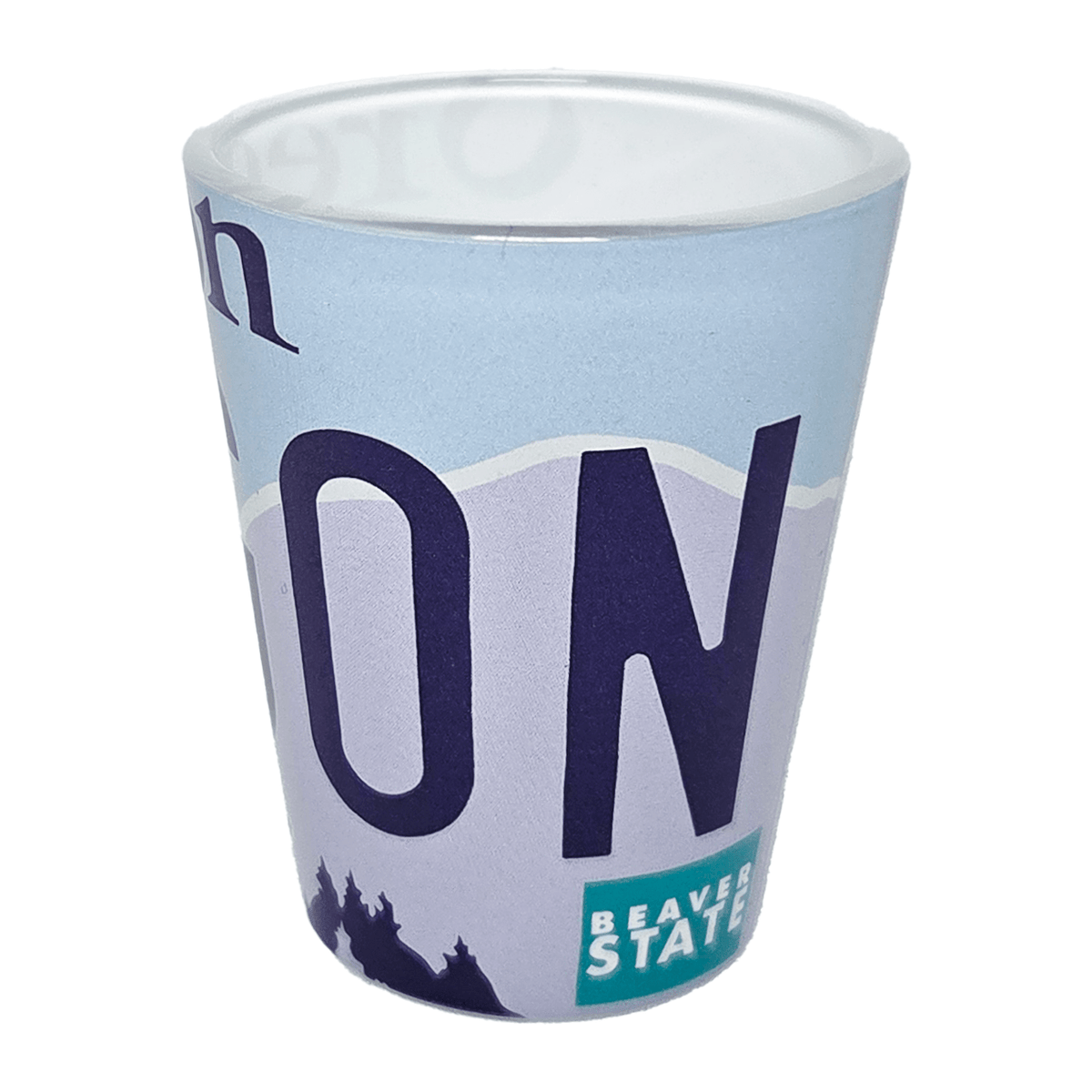 Oregon License Plate Shot Glass - Drinkware - Hello From Portland