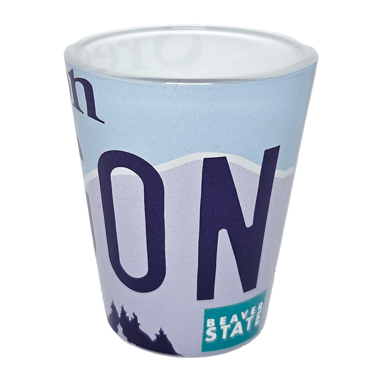 Oregon License Plate Shot Glass - Drinkware - Hello From Portland
