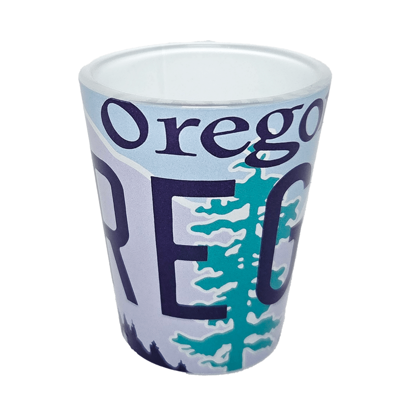 Oregon License Plate Shot Glass - Drinkware - Hello From Portland