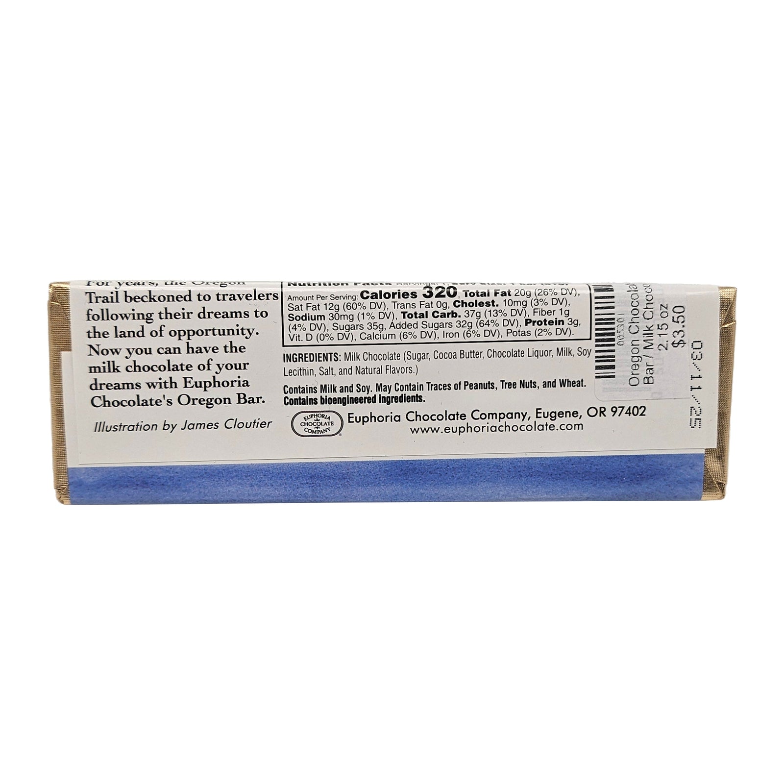 Oregon Milk Chocolate Bar - Edibles - Hello From Portland