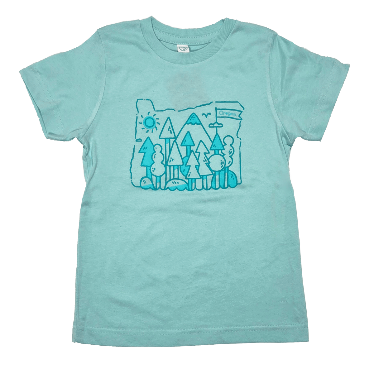 Oregon Outpost Kids Tee - Kids Tees - Hello From Portland