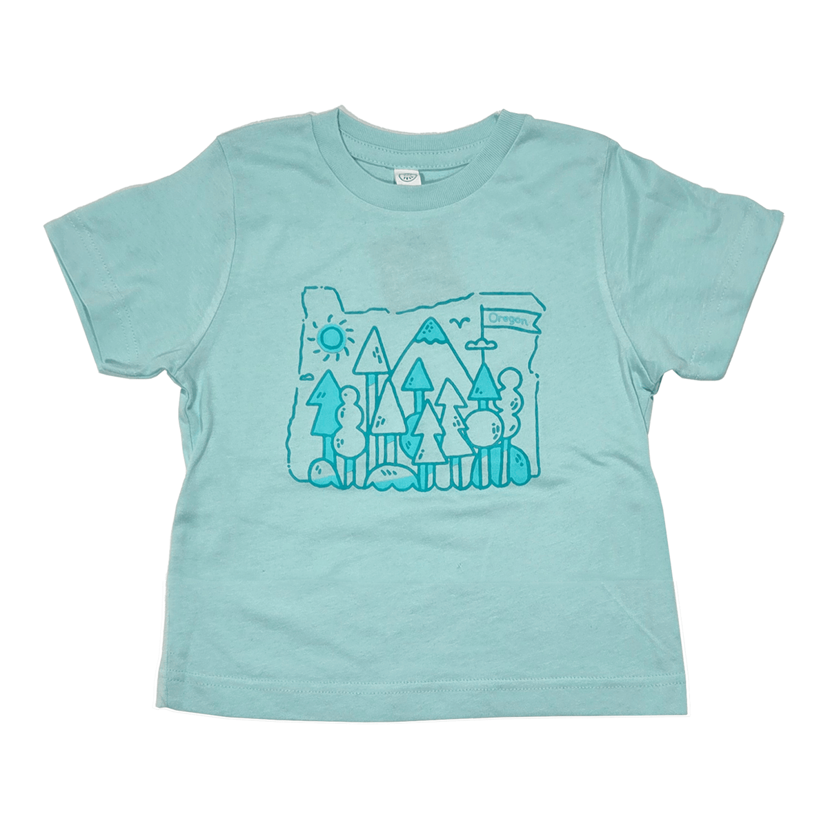 Oregon Outpost Toddler Tee - Toddler Tees - Hello From Portland