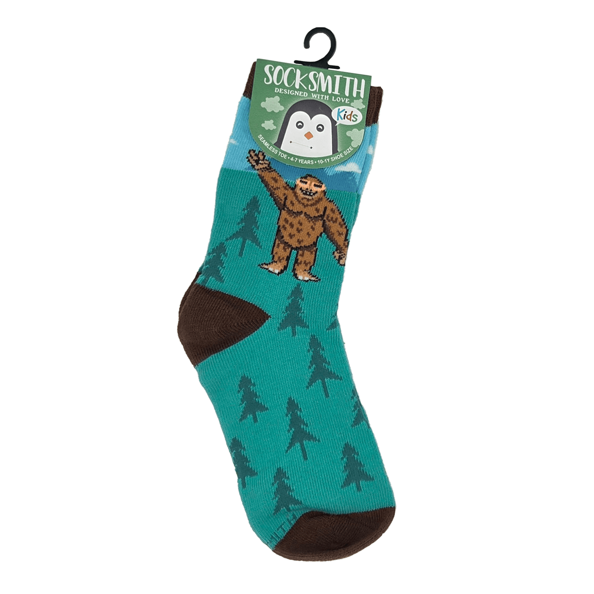 Peace Out Bigfoot Kids Socks - Socks - Hello From Portland