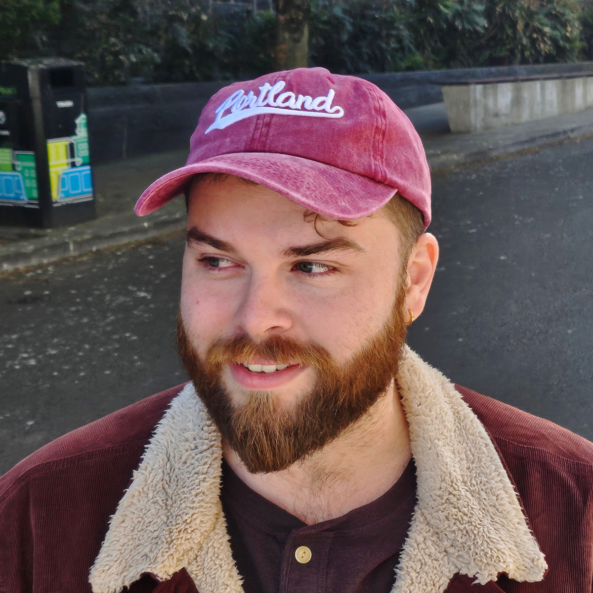 Pigment Washed Portland Dad Hat - Hats - Hello From Portland