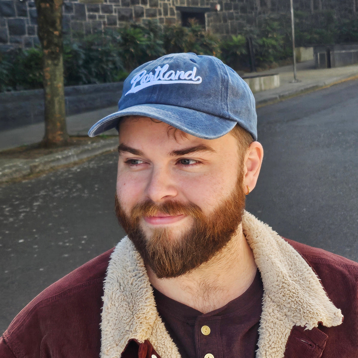 Pigment Washed Portland Dad Hat - Hats - Hello From Portland