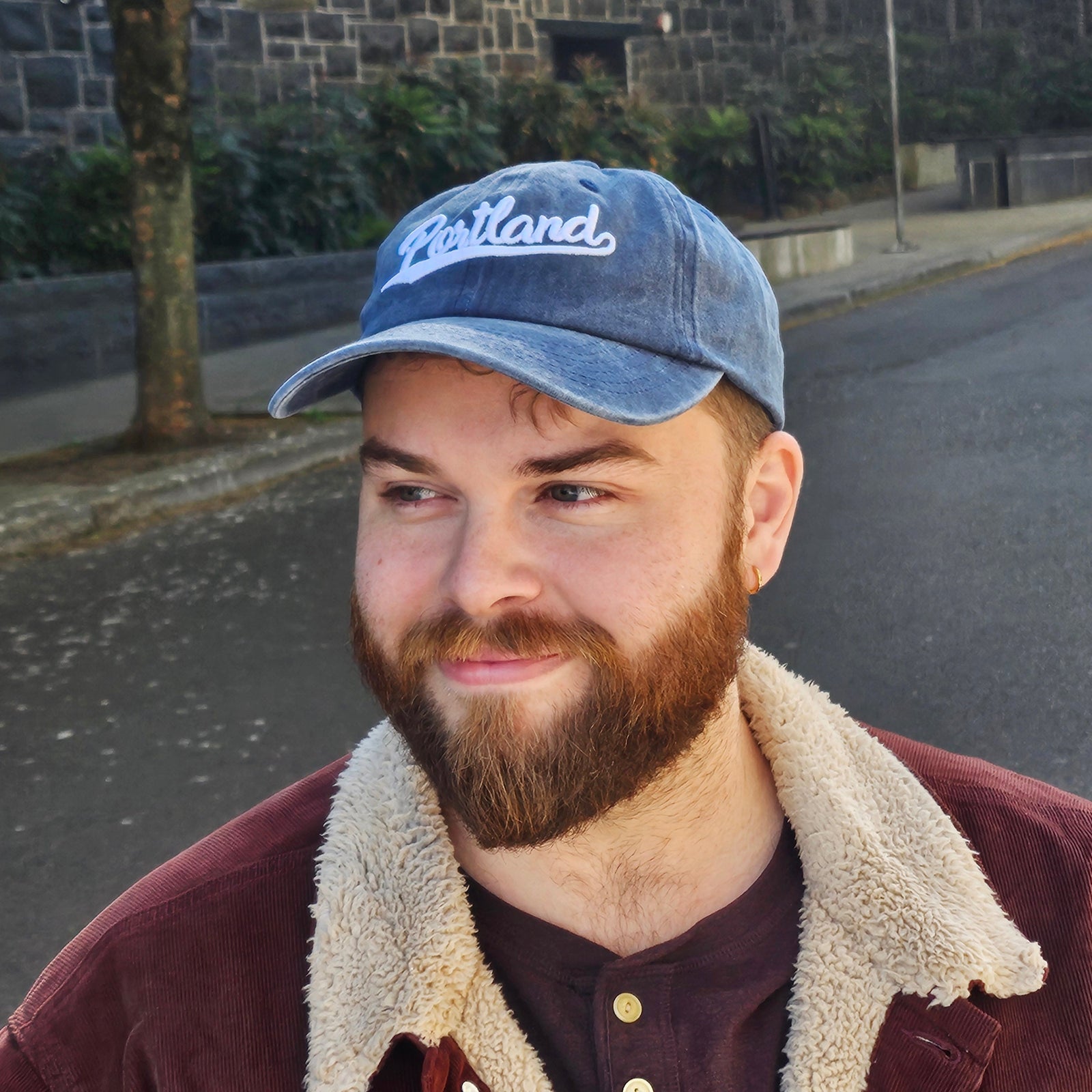 Pigment Washed Portland Dad Hat - Hats - Hello From Portland