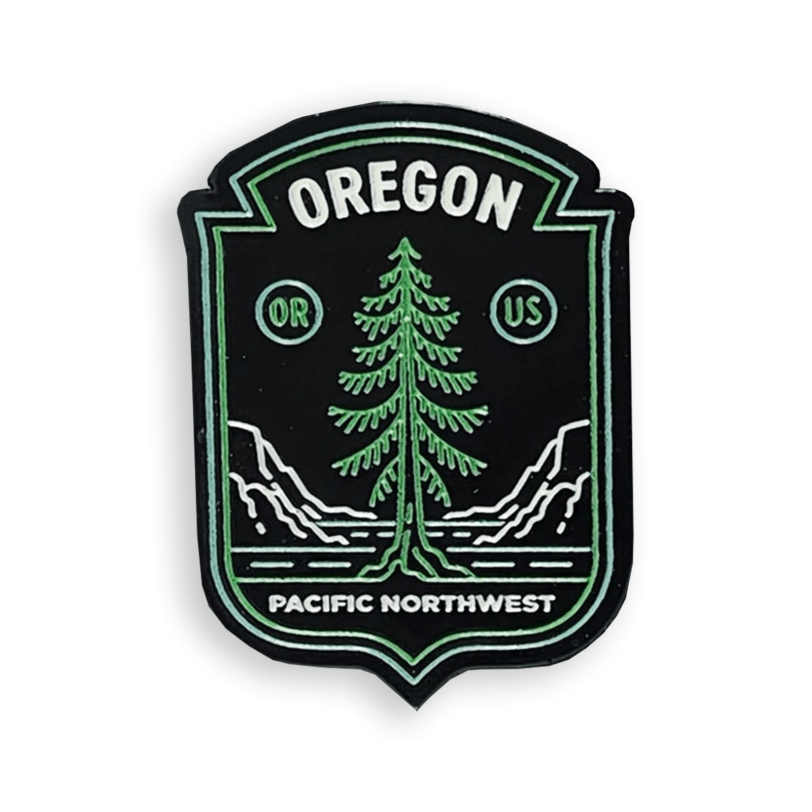 PNW Badge Pin - Enamel Pins - Hello From Portland