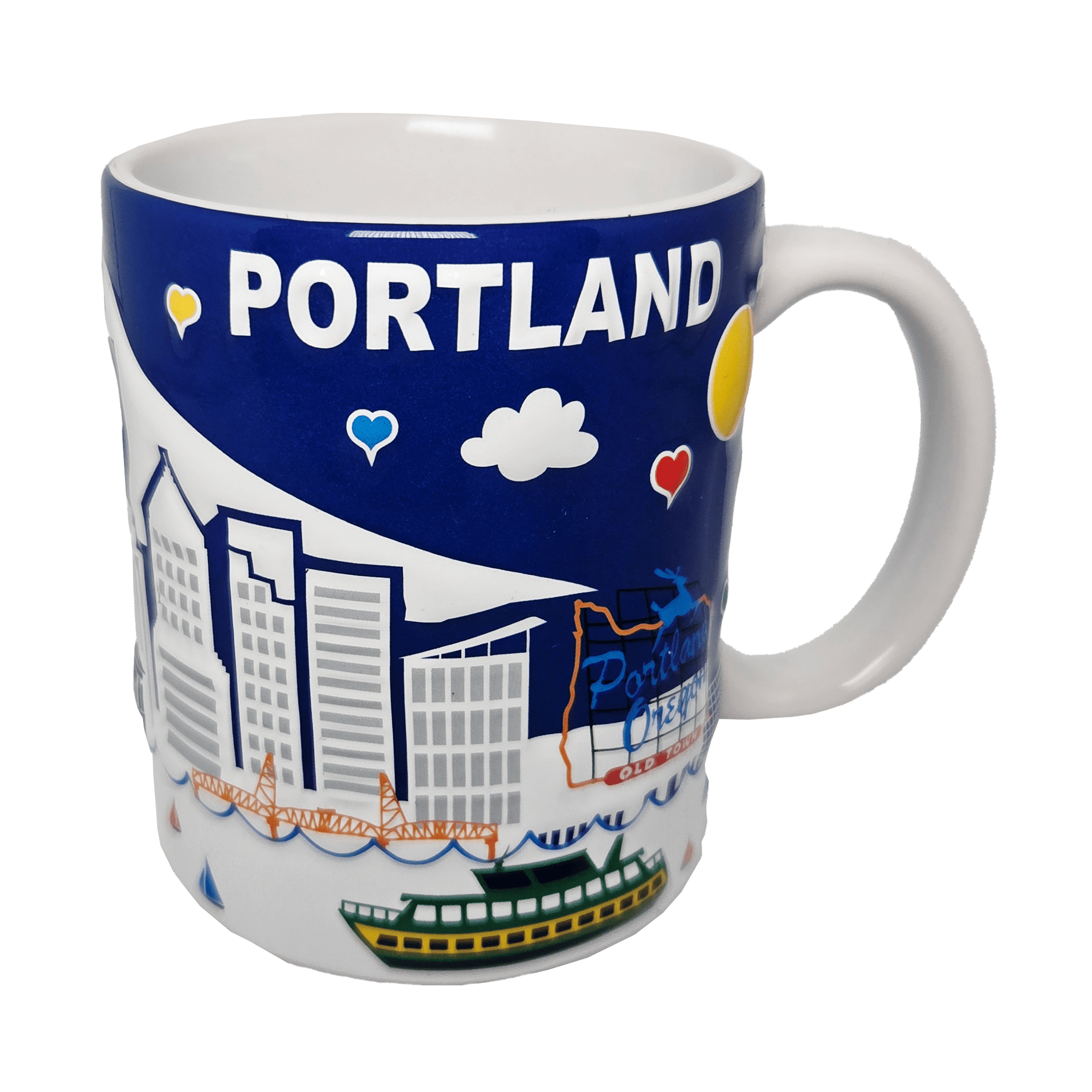 Portland 3D Mug - Drinkware - Hello From Portland