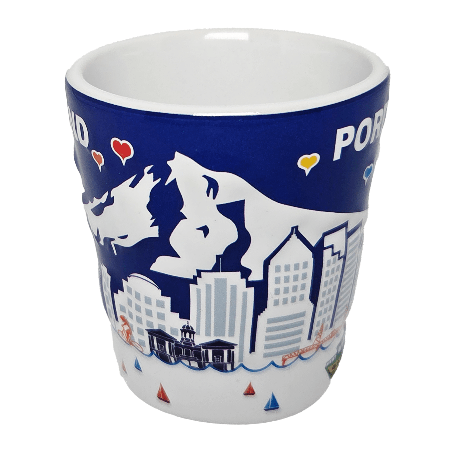 Portland 3D Shot Glass - Drinkware - Hello From Portland