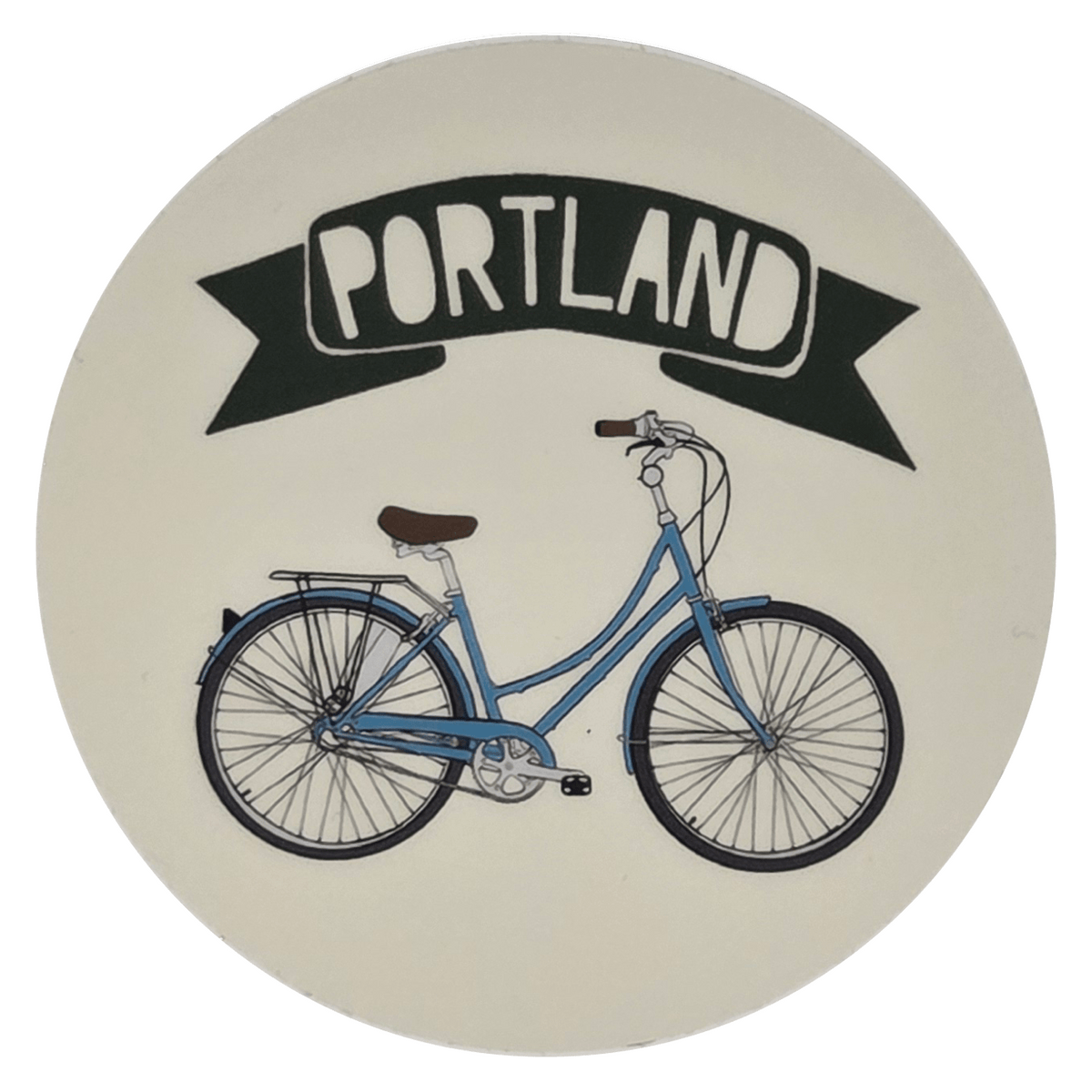 Portland Bike Sticker - Stickers - Hello From Portland